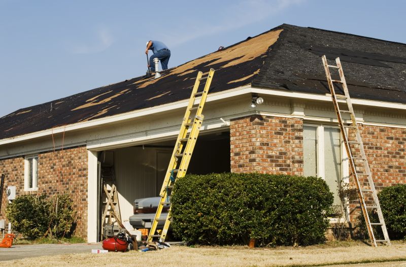 A Frame Roof Repair in Kane County, IL