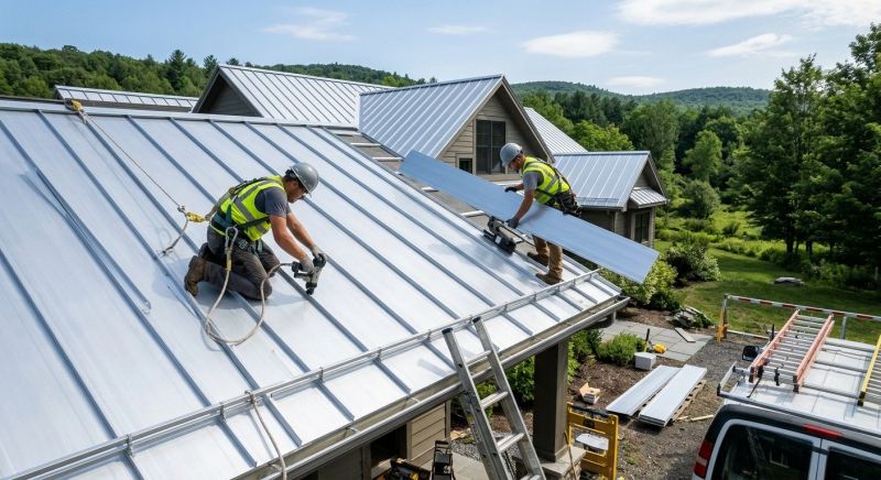 Aluminum Roof Installation in Bellwood, IL