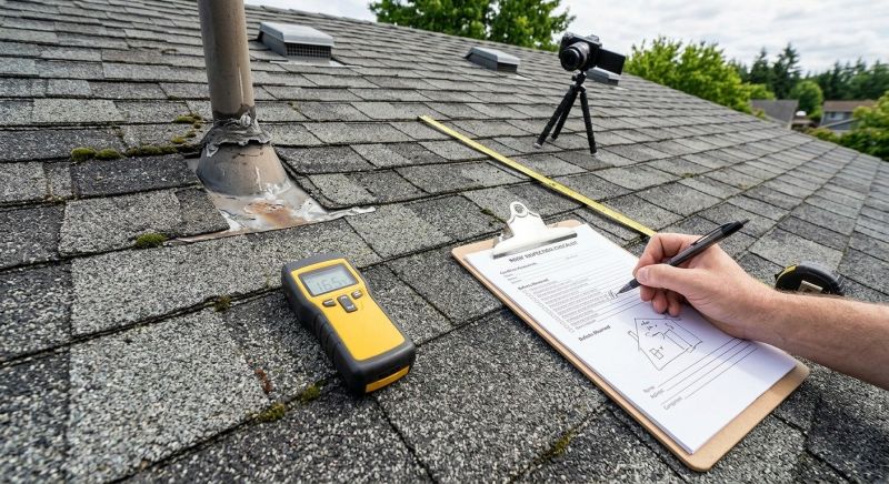 Asphalt Roof Inspection in Brookfield, IL