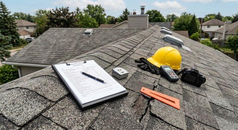 Asphalt Roof Inspection in Newark, IL
