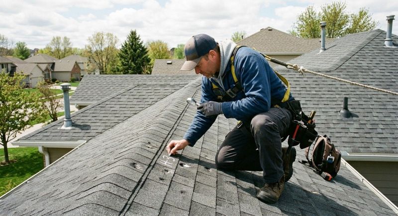 Asphalt Roof Inspection in Palos Hills, IL