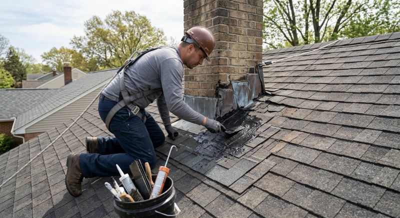 Asphalt Roof Leak Repair in Addison, IL