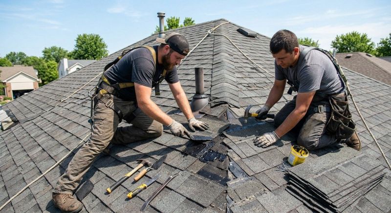 Asphalt Roof Repair in Medinah, IL