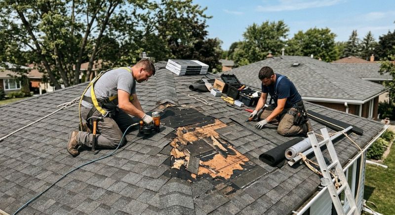 Asphalt Roof Repair in New Lenox, IL