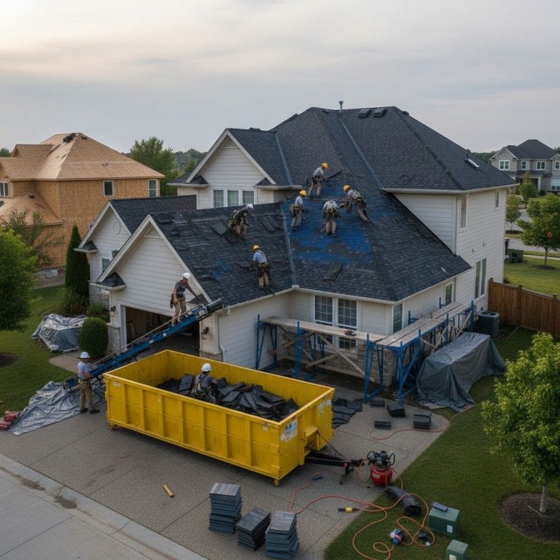 Asphalt Roof Replacement in Carol Stream, IL