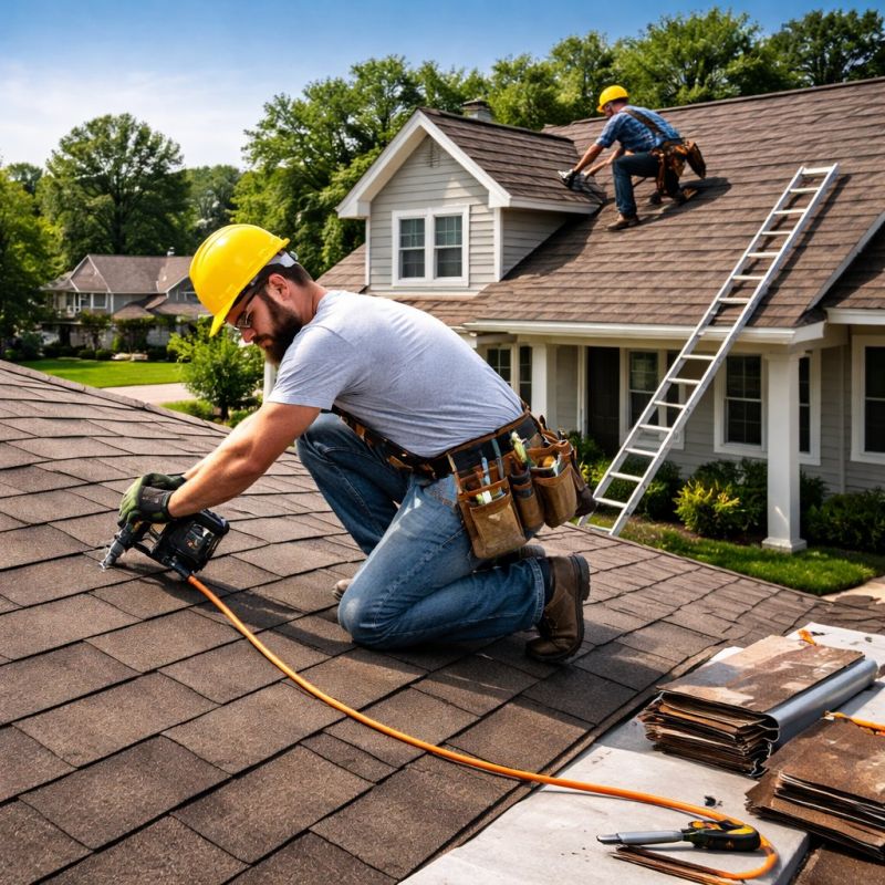 Asphalt Shingles Installation in Plano, IL