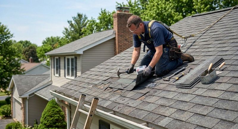 Asphalt Shingles Repair in Romeoville, IL
