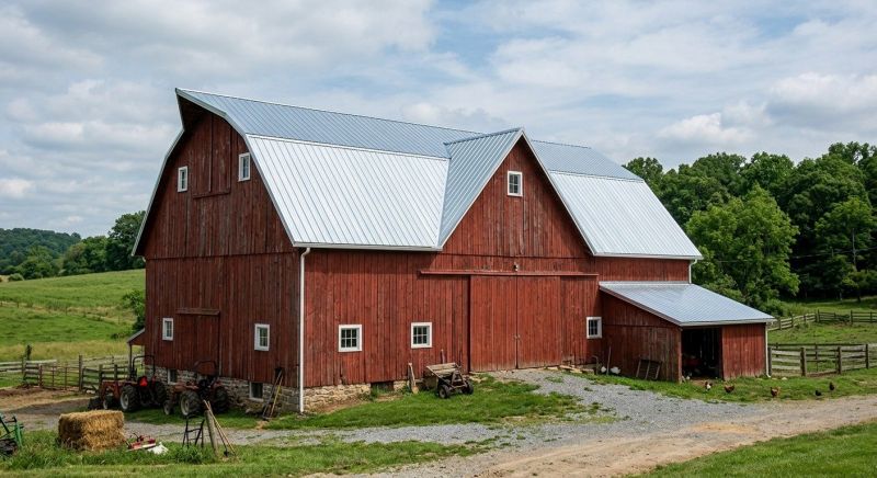 Barn Roof Replacement in Bolingbrook, IL