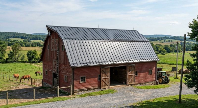 Barn Roof Replacement in Plainfield, IL
