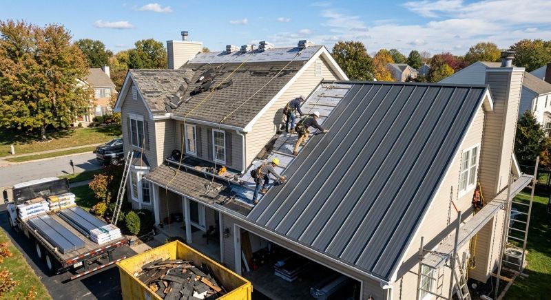Barn Roof Replacement in Plainfield, IL