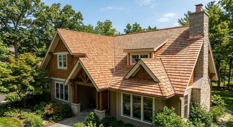 Cedar Shake Roof Construction in Newark, IL