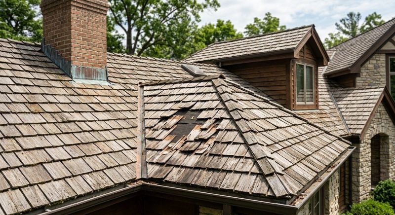 Cedar Shake Roof Repair in Dundee, IL