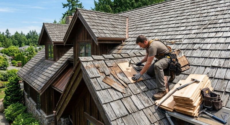 Cedar Shingles Repair in Addison, IL