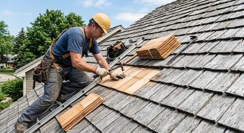 Cedar Shingles Repair in Brookfield, IL