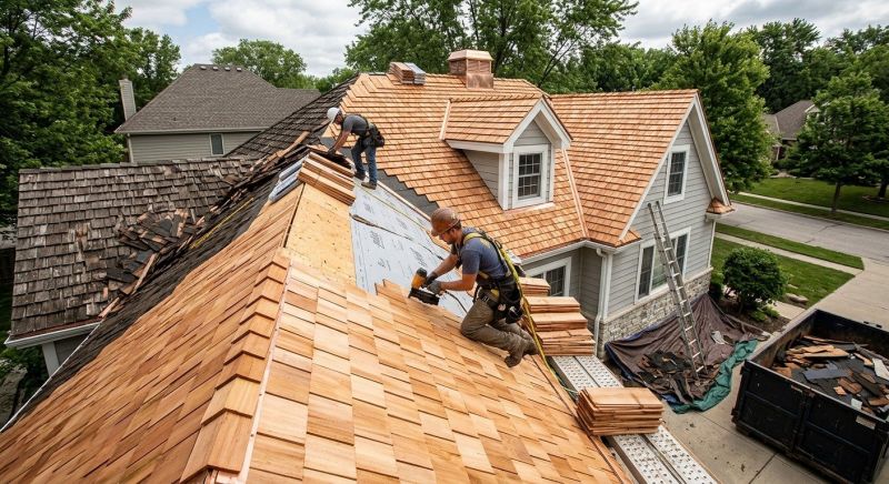 Cedar Shingles Replacement in Bensenville, IL