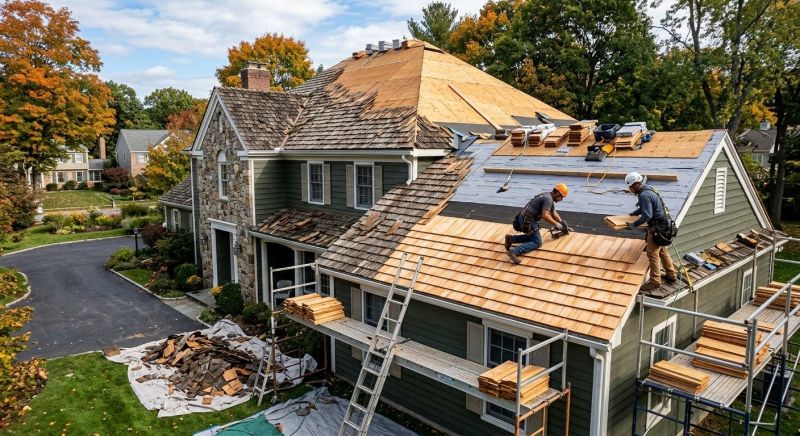 Cedar Shingles Replacement in Bloomingdale, IL
