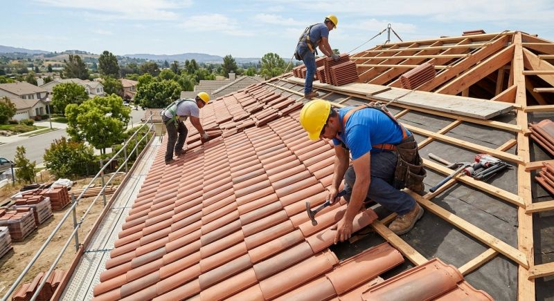 Clay Roof Installation in Bartlett, IL