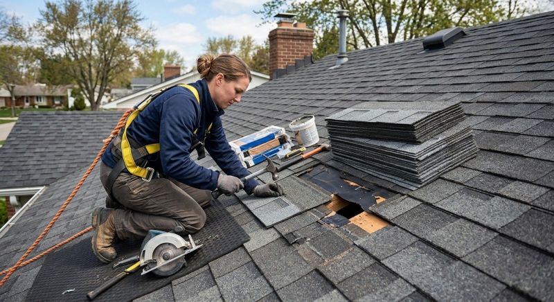 Composite Roofing Repair in Kane County, IL