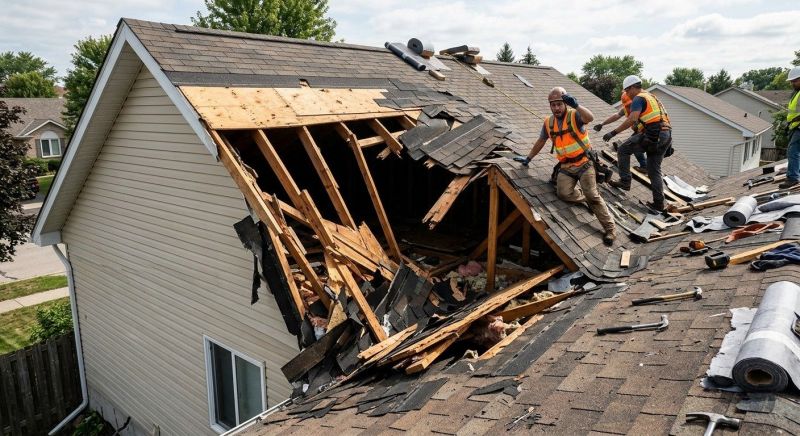 Composite Roofing Repair in Kane County, IL