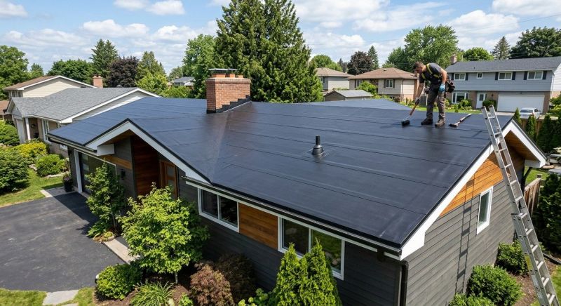 Epdm Roof Installation in Newark, IL