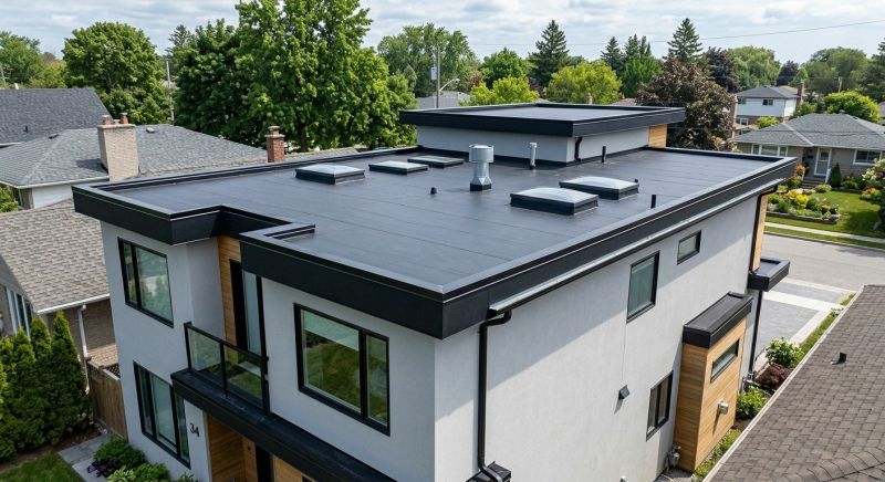 Flat Roof Construction in Kane County, IL