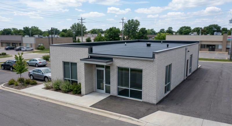 Flat Roof Construction in Kane County, IL