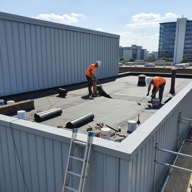 Flat Roof Repair in Elburn, IL