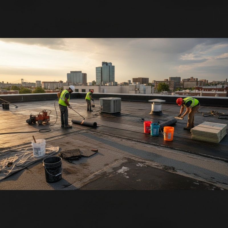 Flat Roof Repair in Geneva, IL
