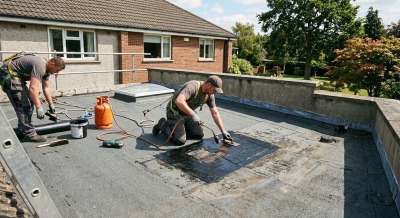 Flat Roof Repair in Hinsdale, IL