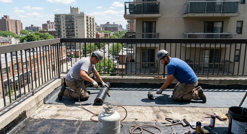 Flat Roof Repair in Lockport, IL