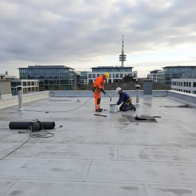 Flat Roof Repair in Melrose Park, IL