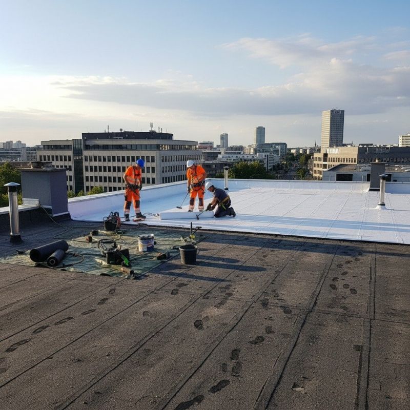 Flat Roof Repair in Melrose Park, IL