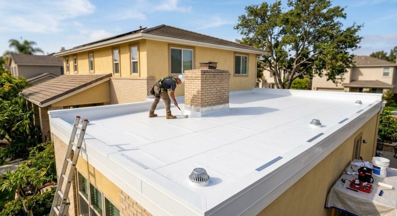 Flat Roof Repair in North Aurora, IL