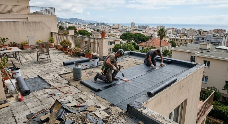 Flat Roof Repair in Saint Charles, IL