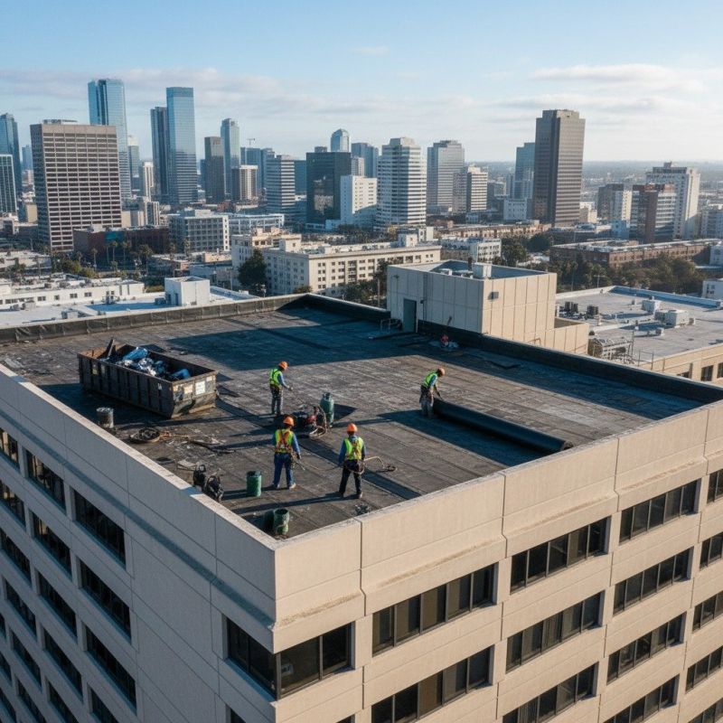 Flat Roof Replacement in La Grange, IL