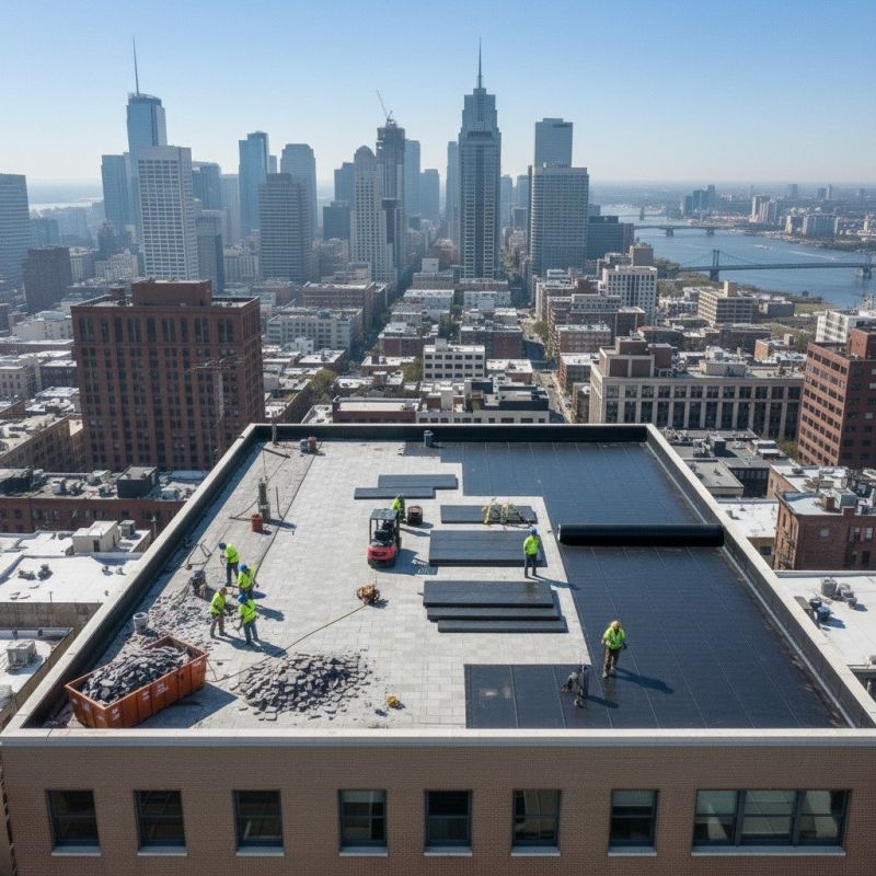 Flat Roof Replacement in Naperville, IL