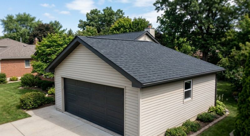 Garage Roof Installation in Kane County, IL