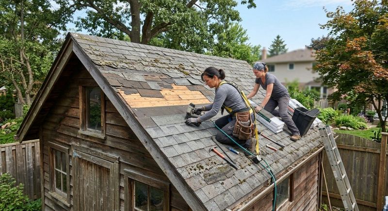Garage Roof Repair in Kane County, IL