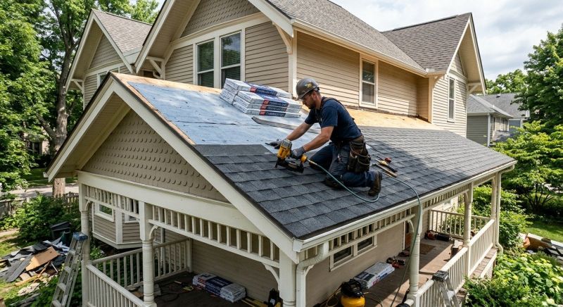 House Roof Installation in Glen Ellyn, IL