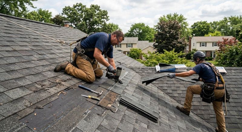 House Roof Repair in La Grange, IL