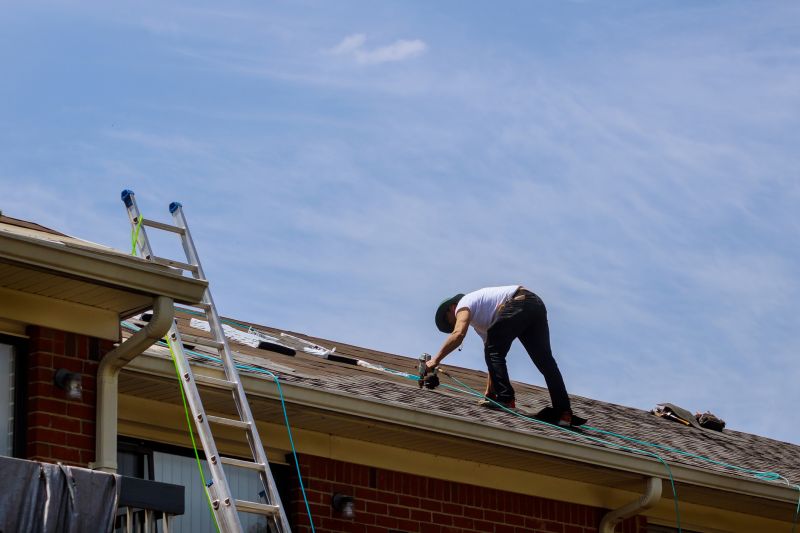 House Roof Repair in Wheaton, IL