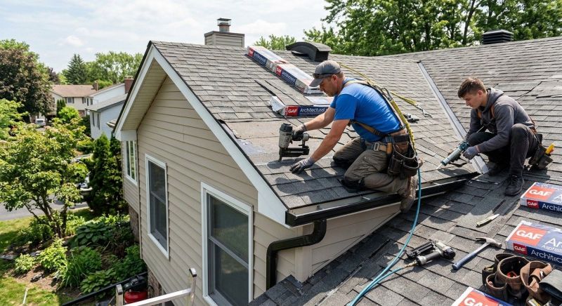 House Shingles Repair in Kane County, IL