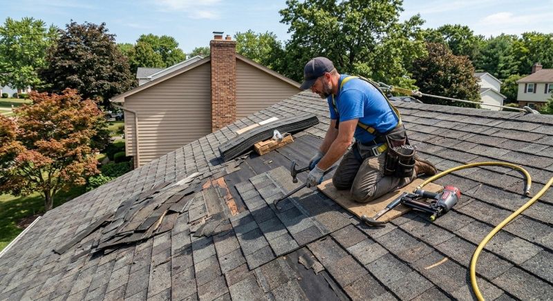 House Shingles Repair in Kane County, IL