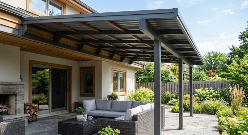 Metal Patio Roof Repair in Kane County, IL
