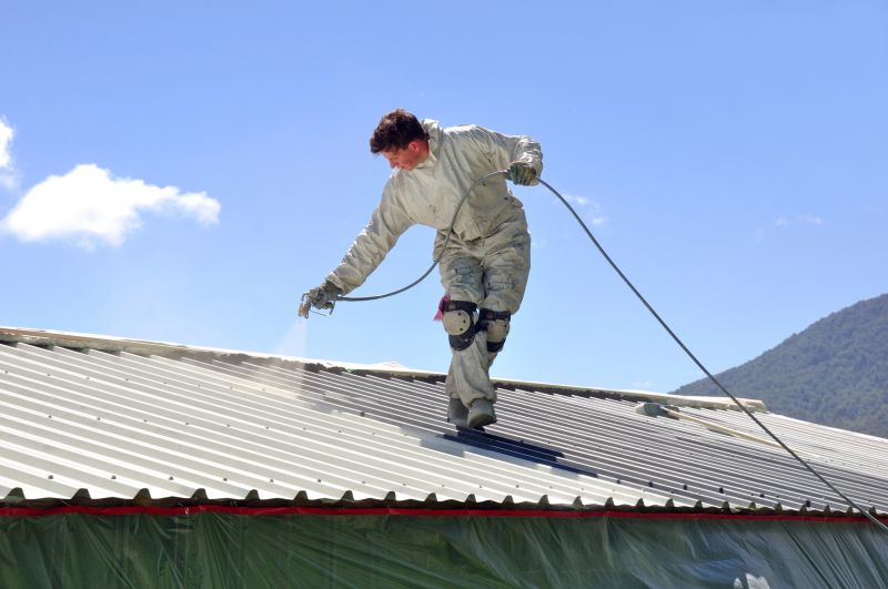 Metal Roof Coating Installation in Kane County, IL