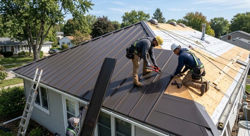Metal Roof Installation in Elk Grove Village, IL