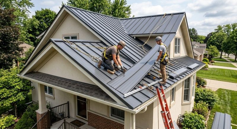 Metal Roof Installation in Romeoville, IL
