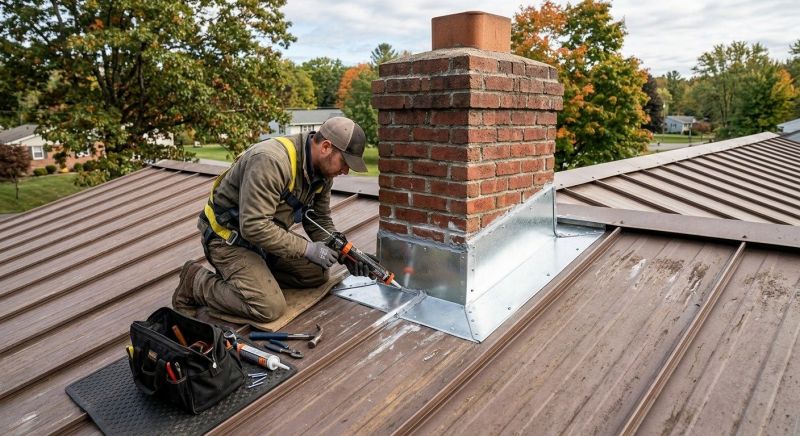 Metal Roof Leak Repair in Kane County, IL