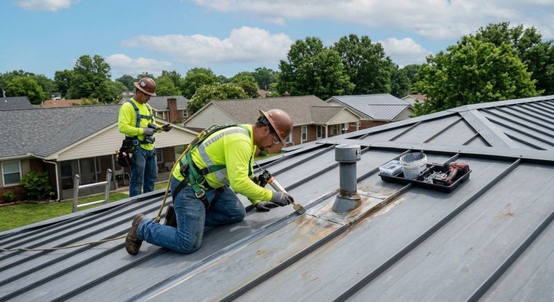 Metal Roof Repair in Hinsdale, IL