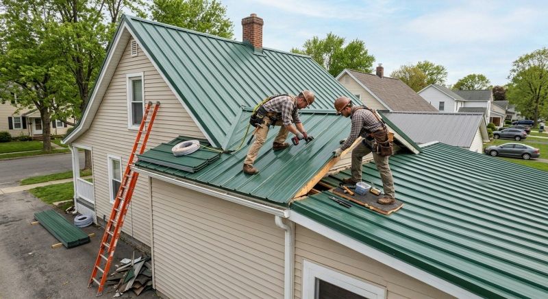 Metal Roof Repair in Kendall County, IL